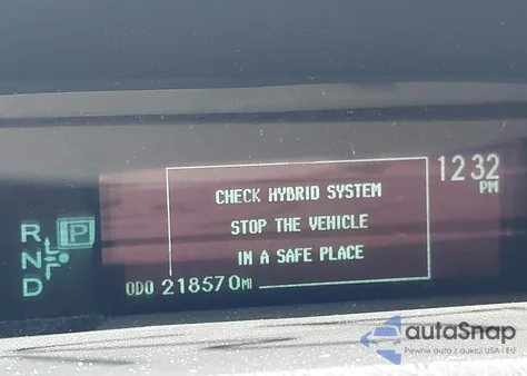 2012 Toyota Prius Three z USA, uszkodzony, nr VIN JTDKN3DU5C5411281